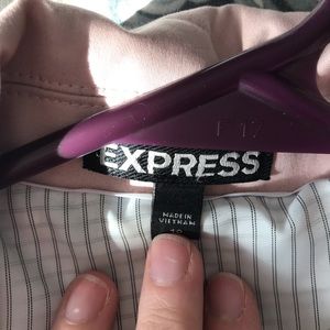 Express light pink blazer size 10